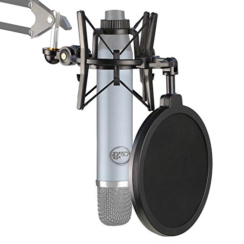 Blue Ember Mic Shock Mount with Pop Filter to Reduce Vibration Noise for Blue Ember Condenser Microphone by YOUSHARES - size: Shock Mount for Blue Ember