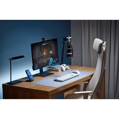 Rode NT-USB+ USB Condenser Microphone Bundle with StreamEye BOOMARM1 Boom Arm and SC27 Red 6.6-Foot USB-C Cable — Cardioid USB-C Studio Mic for Gaming, Twitch Streaming, Esports, Content Creation