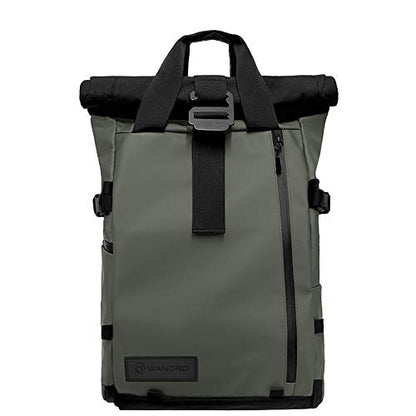 WANDRD PRVKE 21L Photography Bundle: Weather-Resistant Travel & Camera Backpack with Laptop Sleeve, Quick Side Access, Clamshell Opening – Ideal Photography & Travel Bag (Wastach Green) - color: Wasatch Green, size: PRVKE 21L, style: Photography Bundle