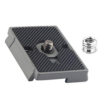 200PL-14 Quick Release Plate for Manfrotto 804RC2 Rapid Connect, 323 RC2, 488RC2, 484RC2, 498/496/ 494RC2, 2498RC, 2486RC, 468MGRC2 (with 1/4 Adapter)