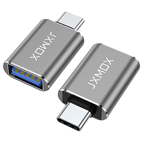 USB C to USB Adapter [2-Pack], Thunderbolt 3 to USB 3.0 OTG Adapter Compatible with MacBook Pro,Chromebook,Pixelbook,Microsoft Surface Go,Samsung Galaxy S10 S20 S21 S22 Ultra,iPhone 15 16 17 Pro Max