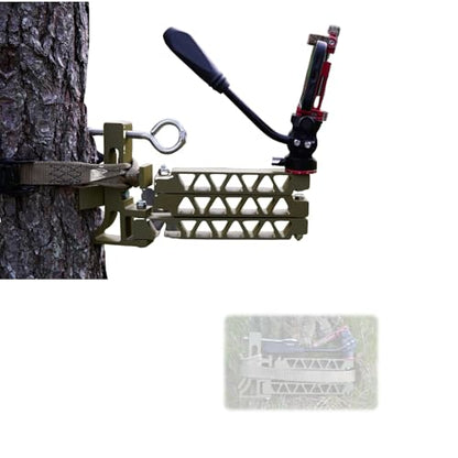 Universal Camera Arm with Tree Mount & Phone Holder, for Hunting & Outdoor Filming (Phone/Camera Holder Not Included)