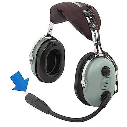 LEFXMOPHY for David Clark M7A Mic Cover, M-4 / M-7 / H10 / H20 /DC PRO-X2 / PRO-2 / DC ONE-X ENC Headset Aviation Microphone Replacement Pop Filter Protector, 3pack Windscreen