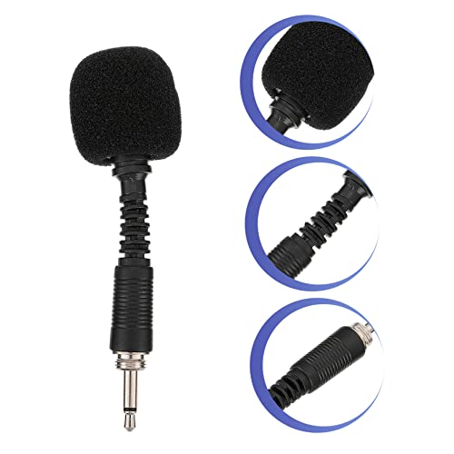 BESPORTBLE 2Pcs Line Microphone Noise Canceling Mic for Laptop Omnidirectional Design Plug and Sensitivity Sound Reproduction for Streaming and Recording