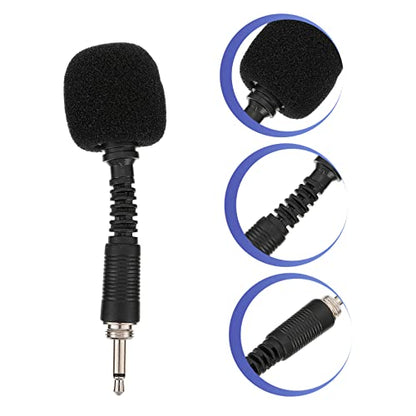 BESPORTBLE 2Pcs Line Microphone Noise Canceling Mic for Laptop Omnidirectional Design Plug and Sensitivity Sound Reproduction for Streaming and Recording
