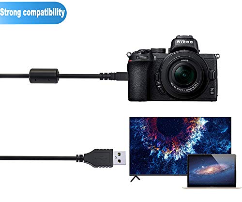 Ancable UC-E6 USB Cable, 3-Feet USB Mini-B | Universal Digital Camera Data Transfer Cord Charger Cable Compatible for Nikon CoolPix, L, D, P, Series Digital Camera