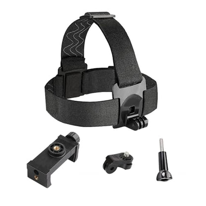 POV Phone Head Mount Strap,First-Person View Video Outdoor Live Shooting Bracket for iPhone, for Samsung Galaxy Phone, for GoPro Insta360 Sony DJI Action Camera