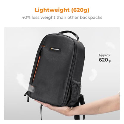 K&F CONCEPT Camera Backpack for Photographers Photography Camera Bag Multi-Functional Camera Bags for Men Women (10L)