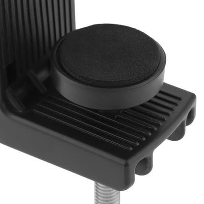 Desk Clamp, Plastic Bracket Stand, C-Clamp Base Holder, Table Mounting Clamp, Light Mounting Bracket Replacement Clip for Microphone Mic Arms Table Lamp Desktop (0.47" Hole Dia)