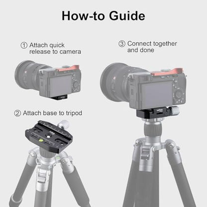 90mm Universal Quick Release clamp for arca Swiss clamp Style Tripod Ballhead Universal Quick-Change seat, monopod Head, Tripod Quick Release Plate