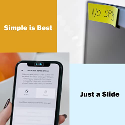 Laptop Camera Cover Slide Webcam Cover for Privacy Fits for Mini PC, PC, Surface, Tablet, Desktop Computer, Smart Phone - 3 Packs, Ocean - color: Ocean