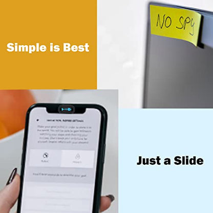 Laptop Camera Cover Slide Webcam Cover for Privacy Fits for Mini PC, PC, Surface, Tablet, Desktop Computer, Smart Phone - 3 Packs, Ocean - color: Ocean
