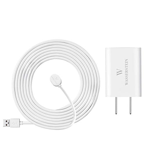16ft/4.8m Weatherproof Outdoor Charging Cable with Quick Charge Adapter Compatible with Arlo Ultra/Ultra 2/Pro 3/Pro 4/Pro 5s (White) – NOT Compatible with Arlo Pro (6th Gen)/Essential Spotlight - size: 1 Pack, 16ft