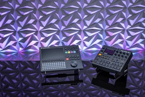 Headliner Adjustable Steel Desktop Production Stand (Small); Fits Small Synths, Samplers, Effects Modules, Drum Machines and more Music Production Gear for your Studio - size: Single-Tier Small Desktop Production Stand