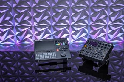 Headliner Adjustable Steel Desktop Production Stand (Small); Fits Small Synths, Samplers, Effects Modules, Drum Machines and more Music Production Gear for your Studio - size: Single-Tier Small Desktop Production Stand