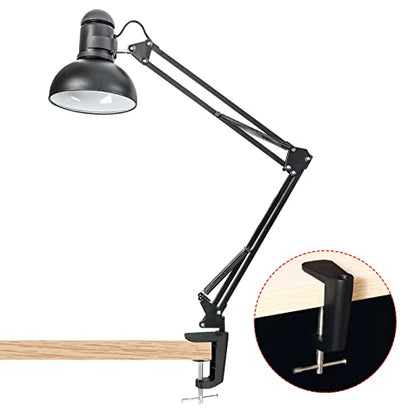 PATIKIL Adjustable Replacement Clamp for Lamps, 2 Pack Universal Adjustable C Shape Desk Table Mount Clamp for Microphone Arm Desk Lamps Stand, Silver - color: Silver