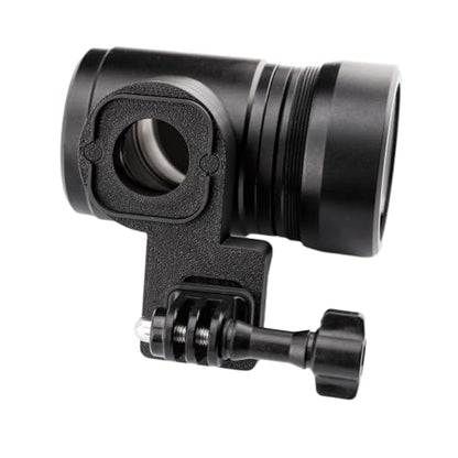 Scope Camera Adapter – Compatible with GoPro Hero 9/10/11/12 – Lightweight All-Aluminum Mount with Built-in Sunshade for Outdoor Shooting - size: GoPro Hero - Scope Camera Mount (Elite)