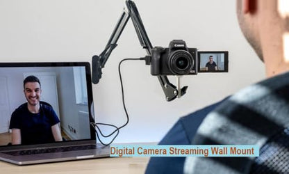 Link-2C Webcam Wall-Mount Holder Stand Compatible with Insta360 Link 2 pro/Link 2C pro/Link 2 / Link 2C / Link PTZ 4K Webcams and X5 X4 X3 X2 Action Cameras
