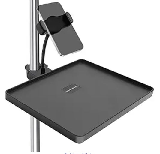 Sound Card Clip On Tray, Microphone Stand Tray (270 * 205mm) - size: 270*205mm