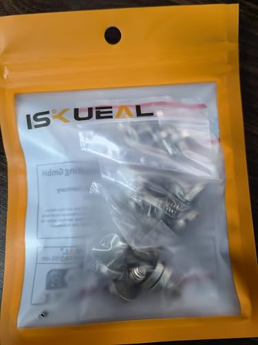 Xwell 1/4''-20 Slotted Screw, for Quick Release (QR) Plate or Camera Tripod Monopod (15 Pcs)