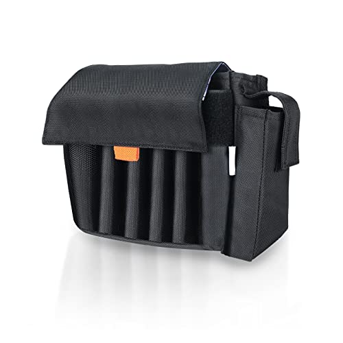 PROAIM Cube AC Pouch (Small) For Camera Assistants, Grips & Techs. Comes with a 2.5 Wide Belt Loop, External Pockets & D-Ring. For Utility Tools & Video Accessories (P-CBAC-01)