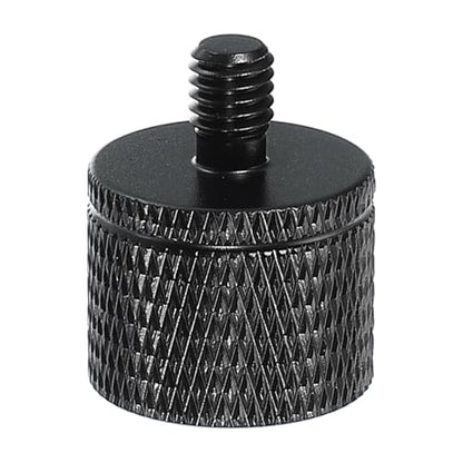 PATIKIL Tripod Screw Adapter 1/4" Female to M5 Male, Tripod Nut Connectors Camera Mount Screw Camera Double Head Converter for Microphone Holder Magic Arm Accessories - size: 1/4" to M5