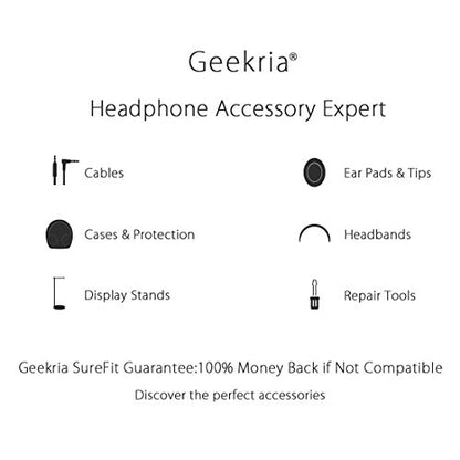 GEEKRIA 4.4mm Male to 3.5mm Female Balanced Headphones Adapter, Compatible with 3.5mm 4-Pole Balanced Cables and 4.4mm Balanced Audio Devices, Aluminum Alloy, Gold Plated - size: 5 centimeters