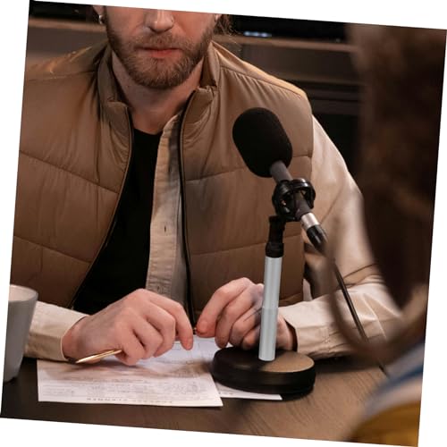 1set Microphone Stand Kit Sturdy Extension Rods with Adapter for Desk Stands Easy Installation for Streaming Recording and Gaming