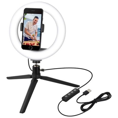 GPX Tripod with Light Ring, TPDL801B