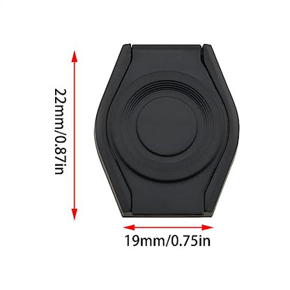 4PCS Protective Lens Privacy Cover Shutter, Universal Webcam Cover, Desktop Computer External Webcam Lens Cover Shutter Cap Hood, Streaming Web Camera Privacy Cover Clip, Black