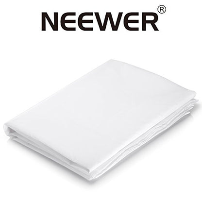 Neewer 20x5 feet/6x1.5 meters Polyester White Seamless Diffusion Fabric for Photography Softbox, Light Tent and DIY Lighting Modifier - size: 1.5*6M