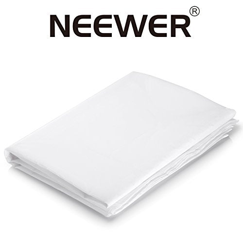 Neewer 12x5 feet/3.6x1.5 meters Polyester White Seamless Diffusion Fabric for Photography Softbox, Light Tent and DIY Lighting Modifier - size: 1.5*3.6M