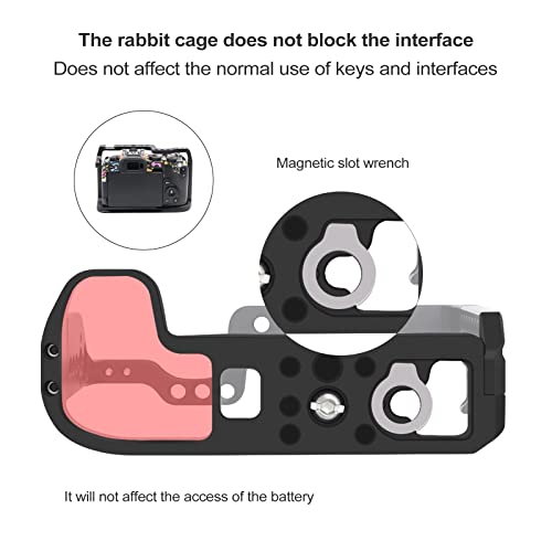 EOS RP Cage, EOS RP Camera Cage for Canon EOS RP Camera Bag Camera Rig Cold Shoe