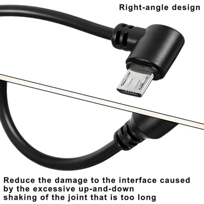 Micro USB to 3.5mm Jack Audio Adapter Cable Black Micro USB to 3.5 Female Audio Elbow Adapters Cable for Mic Microphone Convert Adapter Headphone Camera