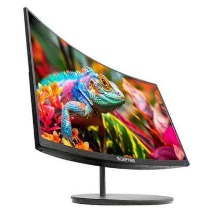 New! Sceptre Curved 27-inch Gaming Monitor 100Hz 1080p R1500 98% sRGB HDMI x2 VGA Build-in Speakers, VESA Wall Mount Machine Black 2026 (C275W-1920RN Series) - style: 27" Curved Gaming 2025