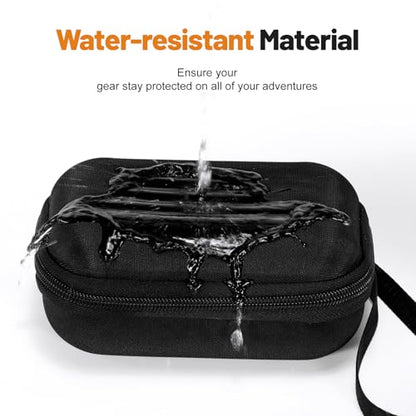 Cwatcun Carrying & Protective Case for Digital Camera with 2 Carrying Ways, Hardshell Lightweight Small Camera Sling Case Compatible with KODAK PIXPRO/Canon PowerShot/Sony DSCW800 DSCW830 - color: Black03