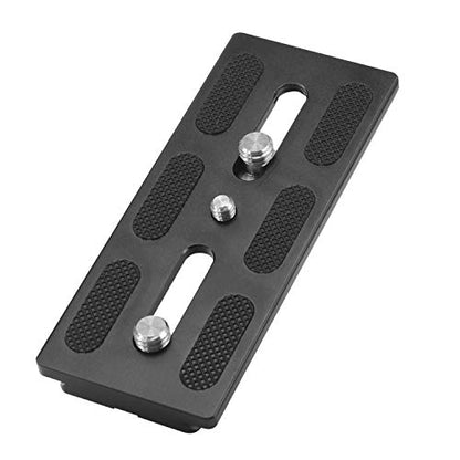 Tripod Arca Plates 120mm Quick Release Plate Universal Arca-Swiss Standard for Camera Tripod Ball Head with 1/4 and 3/8 inch Screw - size: 120mm