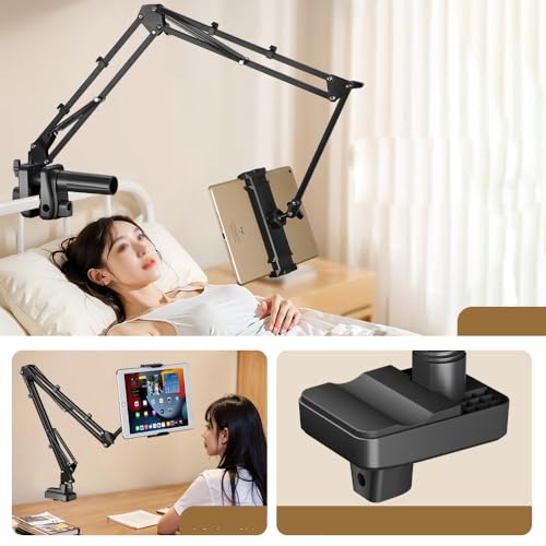 Microphone Stand Desk Clamp Replacement Professional Mic Stand Table Mount Clamp C Clip for Boom Arm Scissor Mic Stands Suspension Scissor Arm Camera Mount Overhead Articulating Phone Arm Stand