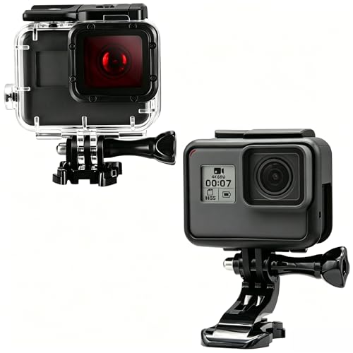 Quick Release Buckle Clip Basic Mount, Vertical Surface J-Hook Buckle Mount Base with Long Thumb Screws Kit for Most Action Camera