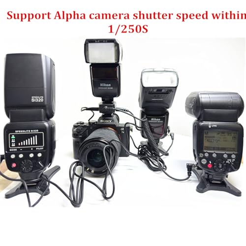 Hot Shoe Adapter for Sony Accessories Universal Multi-Function Interface for Dslr Mirrorless Cameras Applicable the A7 Series M2/3/4,R2/3/4/5,S2/3/4,A7c/Ii,A6000 and Rx Series,Convert Flash Attachment