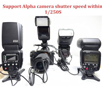 Hot Shoe Adapter for Sony Accessories Universal Multi-Function Interface for Dslr Mirrorless Cameras Applicable the A7 Series M2/3/4,R2/3/4/5,S2/3/4,A7c/Ii,A6000 and Rx Series,Convert Flash Attachment