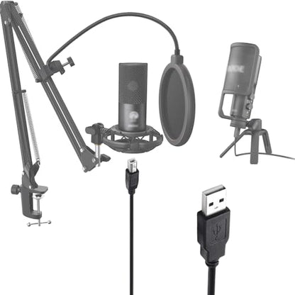 PC Data Cable Cord Compatible for Rode NT-USB Condenser Microphone and Fifine Studio Condenser USB Microphone T669