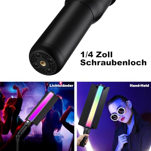 Godox LC500R RGB LED Light Sticker (LC500R RGB (Black 24'')) - Versatile Handheld Lighting for Photo & Video Enthusiasts - size: 22" LC500R