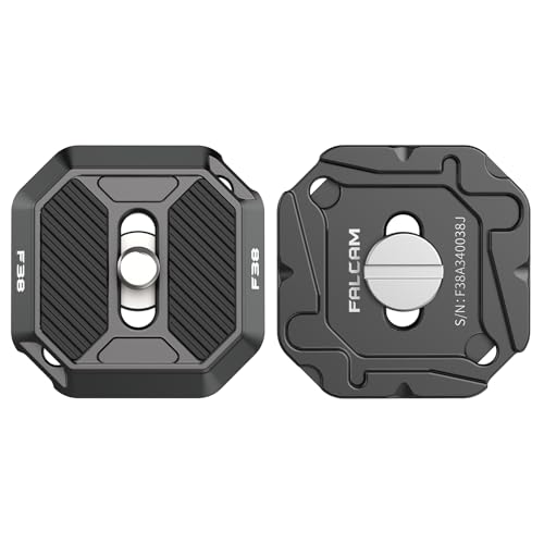 FALCAM F38 Camera Quick Release Plate Compatible with Camera Clip V3 and F38 Backpack Clip (Plate Only) - 2465 - size: F38 & QR Plate only