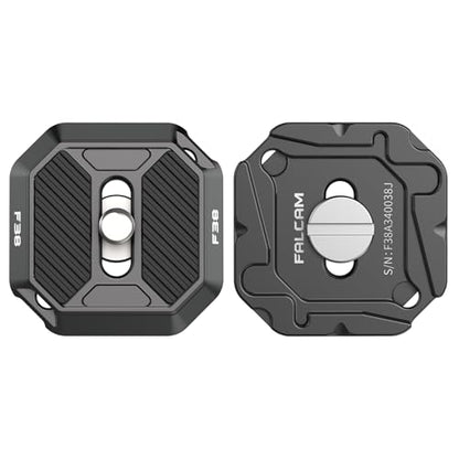 Ulanzi New Version F38 Quick Release Plate 2-in-1, FALCAM F38 Quick Release System QR Plate Camera Tripod Mount Adapter Compatible with PD and F38 (New Version Top Plate, Base Mount NOT Include)