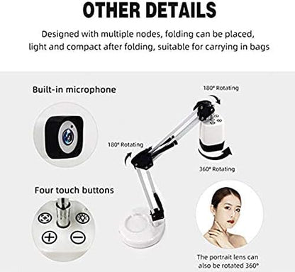 Document Camera for Teachers, 8mp with Auto-Focus and LED Supplemental Light, Excellent for Distance Education and Web Conferencing