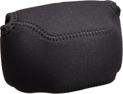OP/TECH USA Soft Pouch – Compact digital camera case, lightweight accessories pouch, sleek neoprene sleeve for DSLR, perfect for backpacks & travel – durable protection in style D-Compact | Black - color: Black, style: D-compact