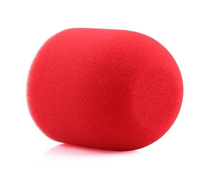 LEFXMOPHY Red Windscreen for Logitech G Yeti GX Dynamic RGB Gaming Microphone Replacement Pop Filter Mic Foam Cover