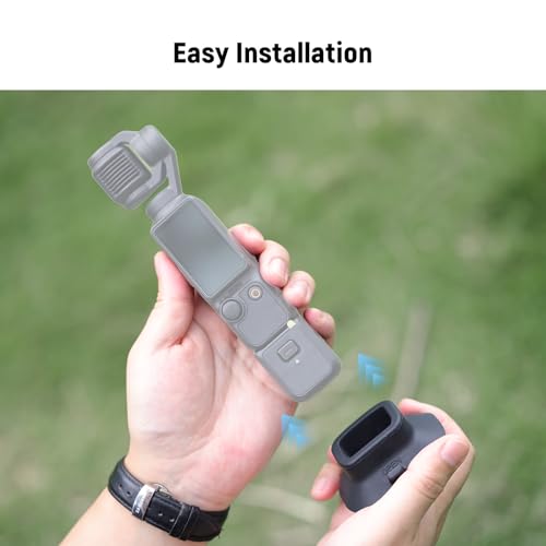 NEEWER Basics AC023 Suction Cup Base Mount Compatible with DJI Osmo Pocket 4 & Pocket 3 Gimbal Camera, Silicone Table Holder ø 64mm Nonslip Soft Stable Accessories, Supports Battery Handle Charging - style: AC023