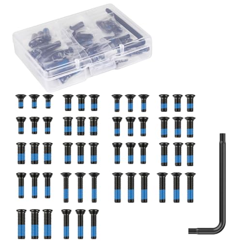 VOTATU Red Dot Sight Mounting Screws Set – 54 pcs (18 Sets) Compatibel with RMR Screws Include #6-32, #4-40, #6-40, M3 M3.5 M4,Gunsmithing Screws 3 Pcs in Each Set with DIY Options for Optics Mounting